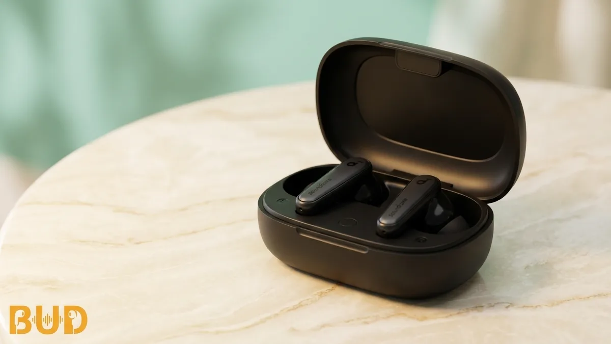 หูฟังไร้สาย Soundcore by Anker แบบ TWS สีดำ พร้อมเคสชาร์จ