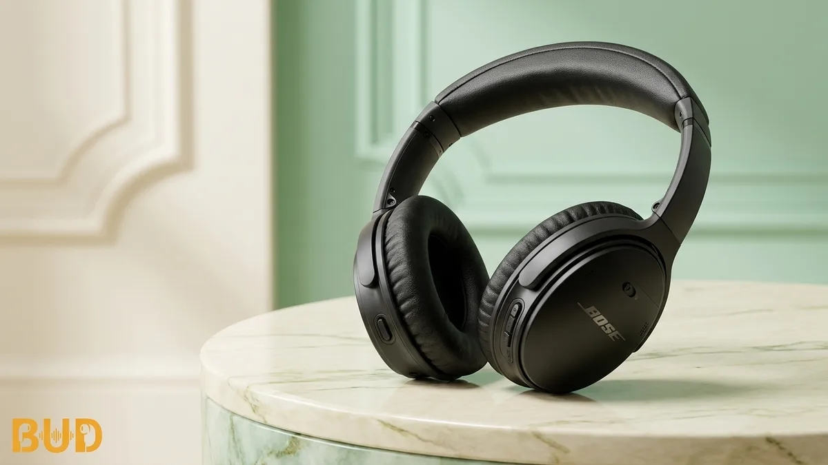 หูฟังครอบหู Bose QuietComfort สีดำ ดีไซน์เรียบหรูพรีเมียม
