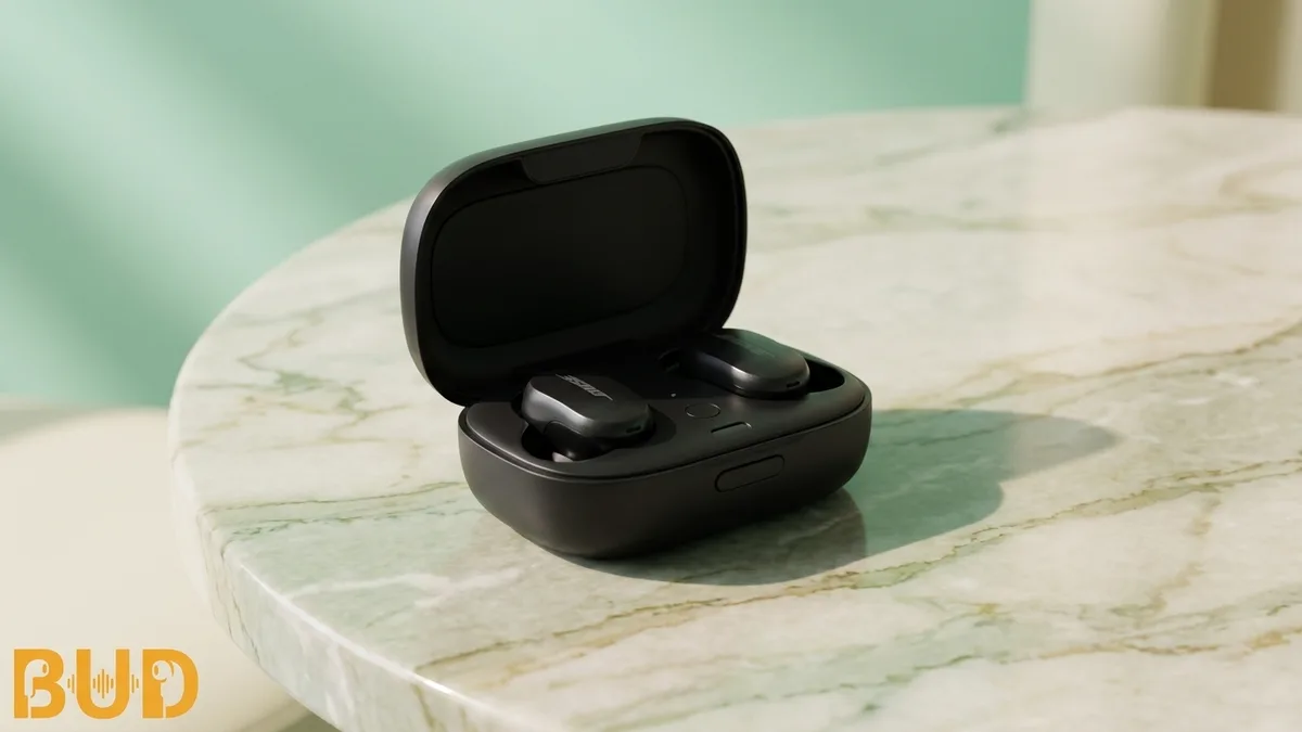 หูฟังไร้สาย Bose QuietComfort Ultra Earbuds แบบ TWS สีดำ พร้อมเคสชาร์จ