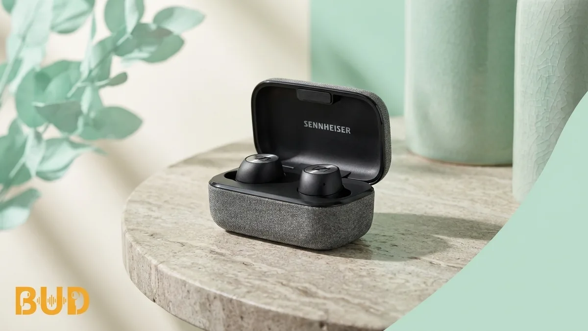 หูฟังไร้สาย Sennheiser Momentum True Wireless แบบ TWS พร้อมเคสชาร์จผ้า