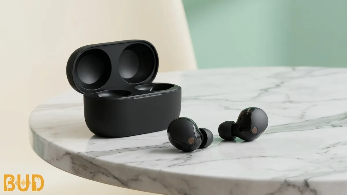 หูฟังไร้สาย Sony WF-1000XM แบบ TWS สีดำ พร้อมเคสชาร์จ